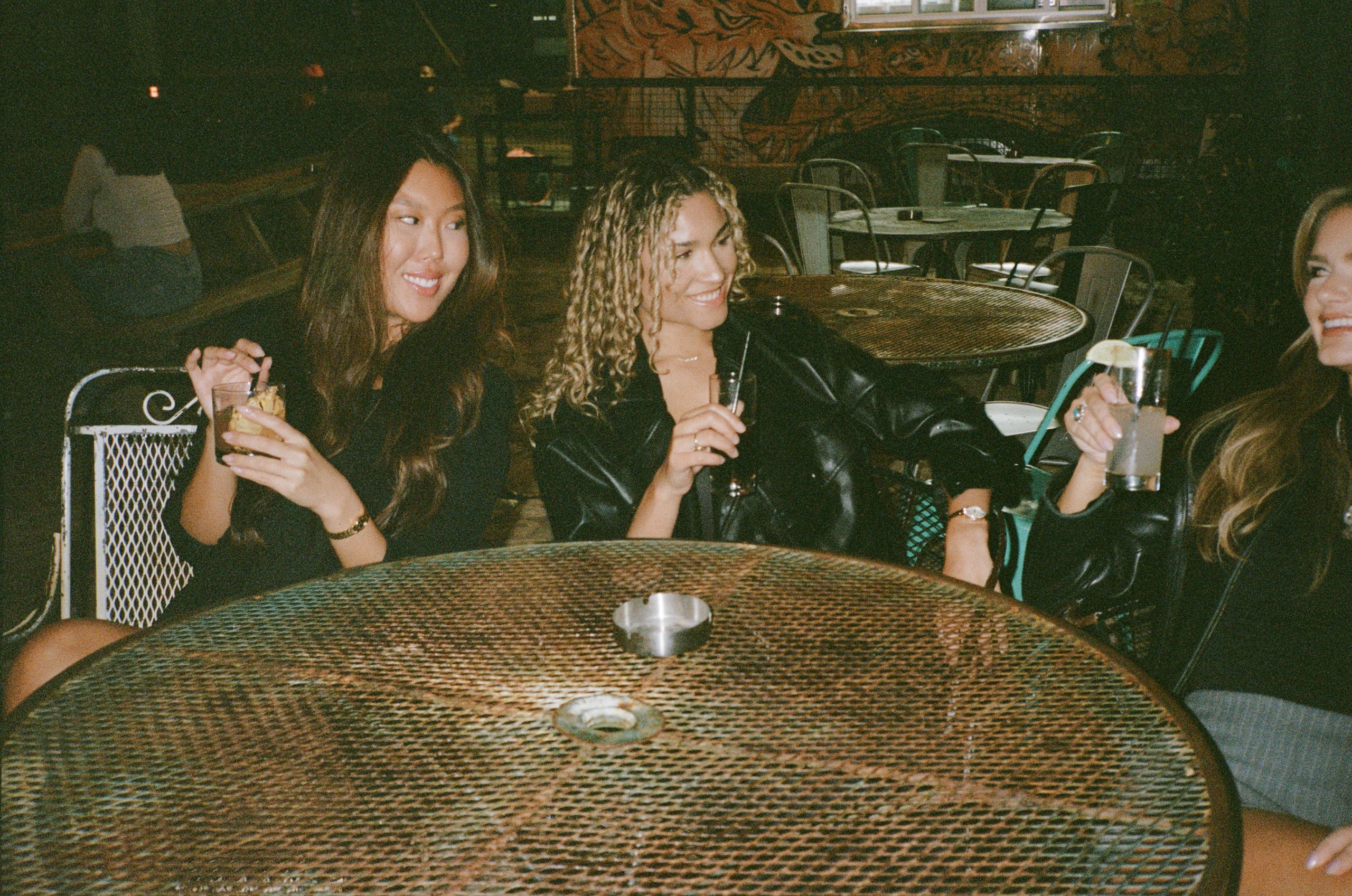 Group of girls engaged in conversation